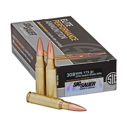 Sig Sauer Ammo .308 Win 175gr Elite OTM Match Grade Rifle 20/Box E308M2-20