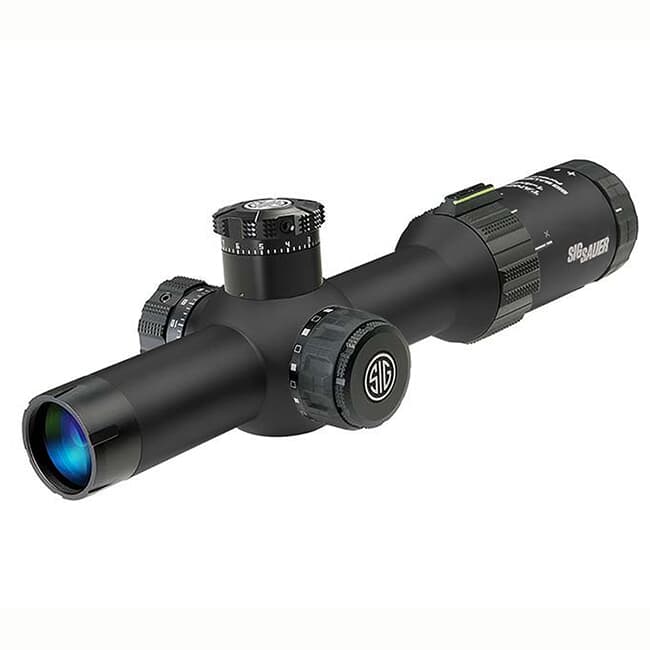 Sig Sauer Tango4 1-4x24 30mm Illum Horseshoe Dot Black Scope SOT41101