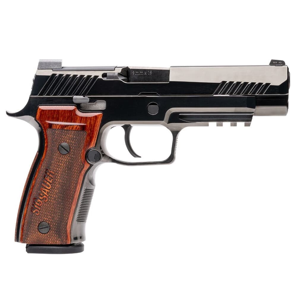 Sig Sauer M17 P320 Ceremonial 9mm Optic Ready Pistol w/ AXG Modular Grip, (1) 17rd and (2) 21rd Mags