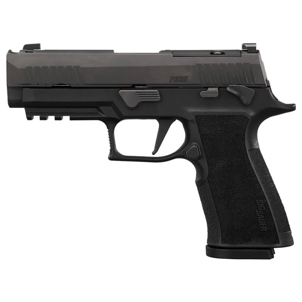 Sig Sauer P320 10mm 3.8in X-Series Blk Striker X-Ray 3 Mod Poly Grip (2) 15rd Mag Optic Ready Manual Safety Compensator 320XCA-10-COMP-MS