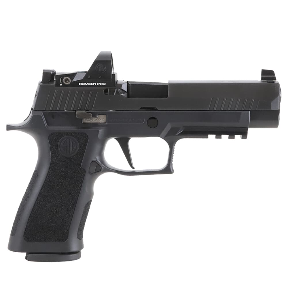 Sig Sauer P320 9mm 4.7&quot; X-Series Black Striker Pistol w/ (2) 10Rd Mags &amp; ROMEO1PRO 320XF-9-BXR3-RXP-10