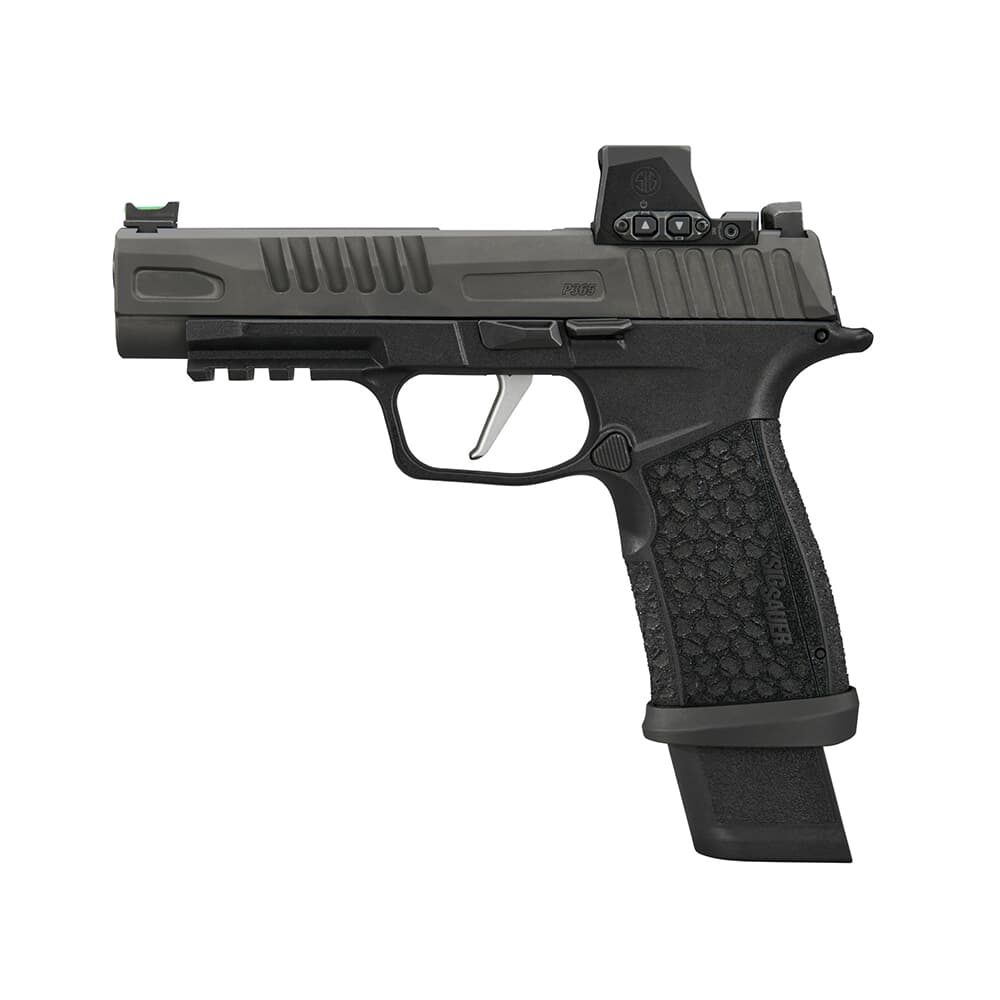 Sig Sauer P365X FUSE 9mm 4.3&quot; Bbl Optics Ready Pistol w/ROMEO-X Compact, (1) 17rd Mag, (2) 21rd Mags, &amp; FO Front/Blk Rear Sights 365XF-9-BFO-RXX