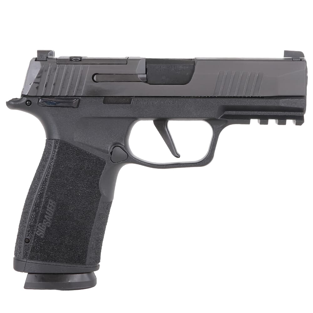 Sig Sauer P365 XMACRO 9mm 3.7&quot; Bbl Optics Ready Black Pistol w/(2) 10rd Steel Mags &amp; XRAY3 365XCA-9-BXR3-MS-10
