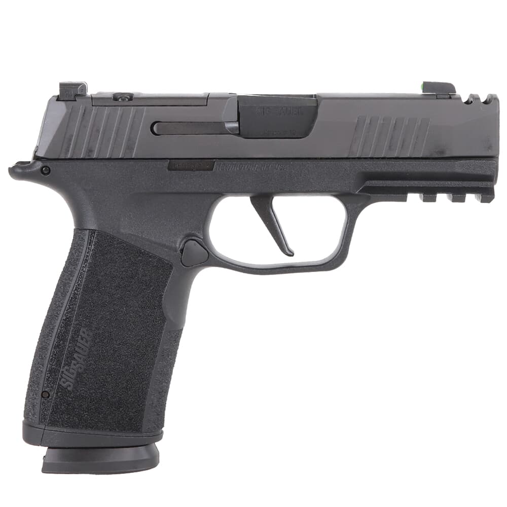 Sig Sauer P365 XMACRO Comp 9mm 3.1&quot; Bbl Optics Ready Black Pistol w/(2) 10rd Steel Mags &amp; XRAY3 365XCA-9-COMP-10