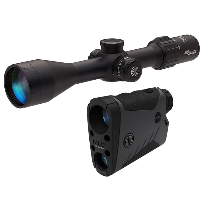 Sig Sauer BDX Combo Kit, KILO2200BDX LRF And SIERRA3BDX Rifle Scope, 4.5-14x50mm SOK22BDX01