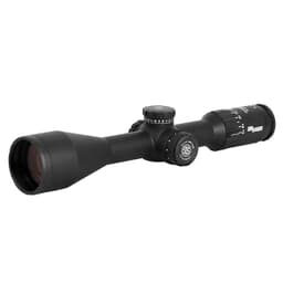 Sig Sauer WHISKEY5 Scope, 5-25x52mm, 30mm, SFP, Mrad Milling Hunter Illum Reticle, Levelplex, Sf, 0.1 Mrad Adj, Lr Turret, Black SOW55017