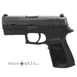 Sig Sauer P320 9mm 3.9" Nitron Black Striker Fired Contrast Sights Mod Poly Grip (2) 15rd Magazines LIMA320 Green Handgun 320C-9-BSS-LIMA-G