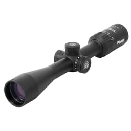 Sig Sauer WHISKEY3 Scope, 4-12x40mm, 1 In, SFP, Hellfire Quadplex Illum Reticle, 0.25 MOA Adj, Black SOW34206