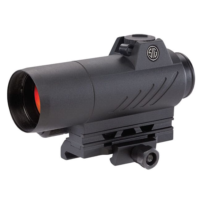 Sig Sauer SOR71001 Romeo7 Full Size Red Dot Sight 1x30mm Red Dot Reticle Black 