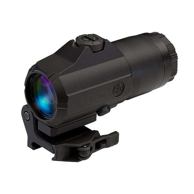 Sig Sauer USED Juliet4 Magnifier 4X24mm QR Mount with Spacers Black SOJ41001 Excellent Condition UA5020