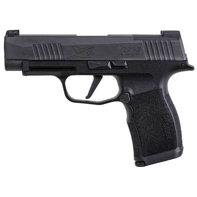 Sig Sauer P365 XL, XSeries, 9mm, 3.7in, Nitron, Blk, Striker, X-Ray 3, Polymer Grip, (2) 12rd Steel Mag Pistol 365XL-9-BXR3