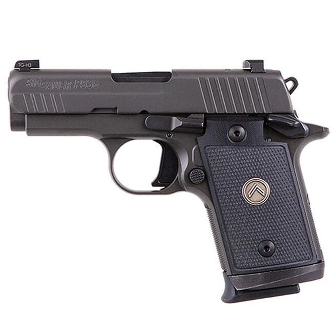 Sig Sauer P938 9mm 5.9&quot; Legion Gray SA Pistol X-Ray 3 Black G-10 Grip (3) 7rd Steel Mag 938-9-LEGION