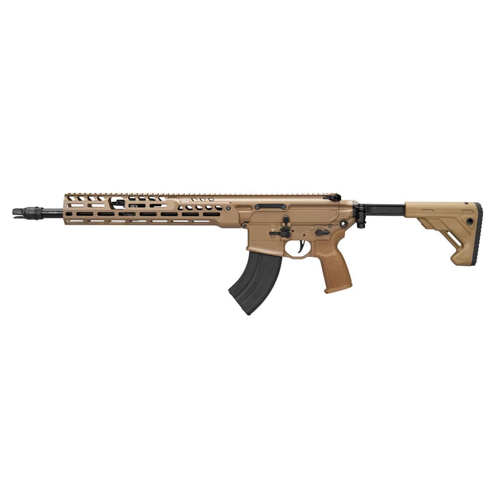 Sig Sauer MCX SPEAR-LT IR 7.62x39 16&quot; 1:9.5&quot; Bbl FDE Rifle w/(1) 28rd Magazine RMCX-762R-16B-IR