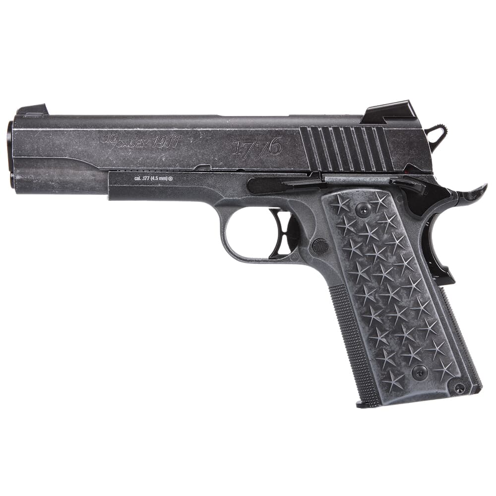 Sig Sauer 1911 Air We the People 4.5mm Cal CO2 Steel BB Gun w/Contrast Metal Sights AIR-1911WTP-BB