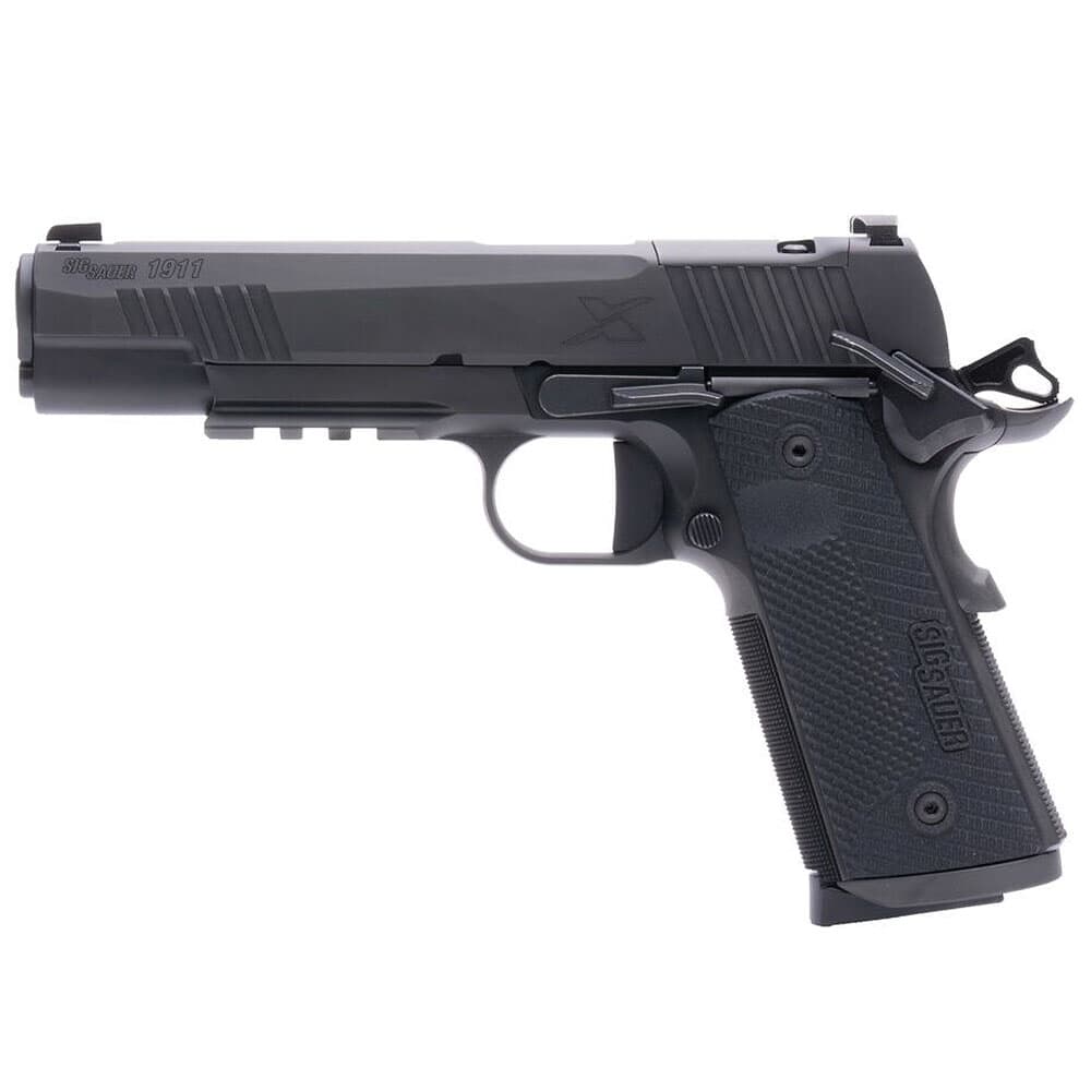 Sig Sauer 1911 XSeries .45 ACP 5&quot; Black Optic-Ready Pistol w/XRAY3 Sights, G10 Grip &amp; (2) 8rd Steel Mags 1911XR-45-BXR3