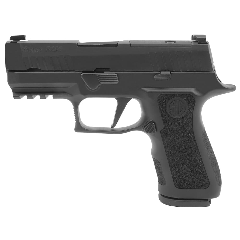 Sig Sauer P320 X-Series 9mm 3.6" Bbl Compact Low-Capacity Pistol w/(2) 10rd Mags, XRAY3, Mod Poly X Grip, Optic Plate Cover & Rail 320XC-9-BXR3P-R2-10
