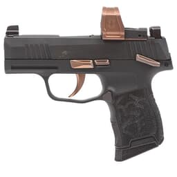 Sig Sauer P365 Rose .380 ACP 3.1" Bbl Manual Safety Pistol w/(2) 10rd Mags, XRAY3 & ROMEOZERO Elite 365-380-ROSE-MS-RXZE