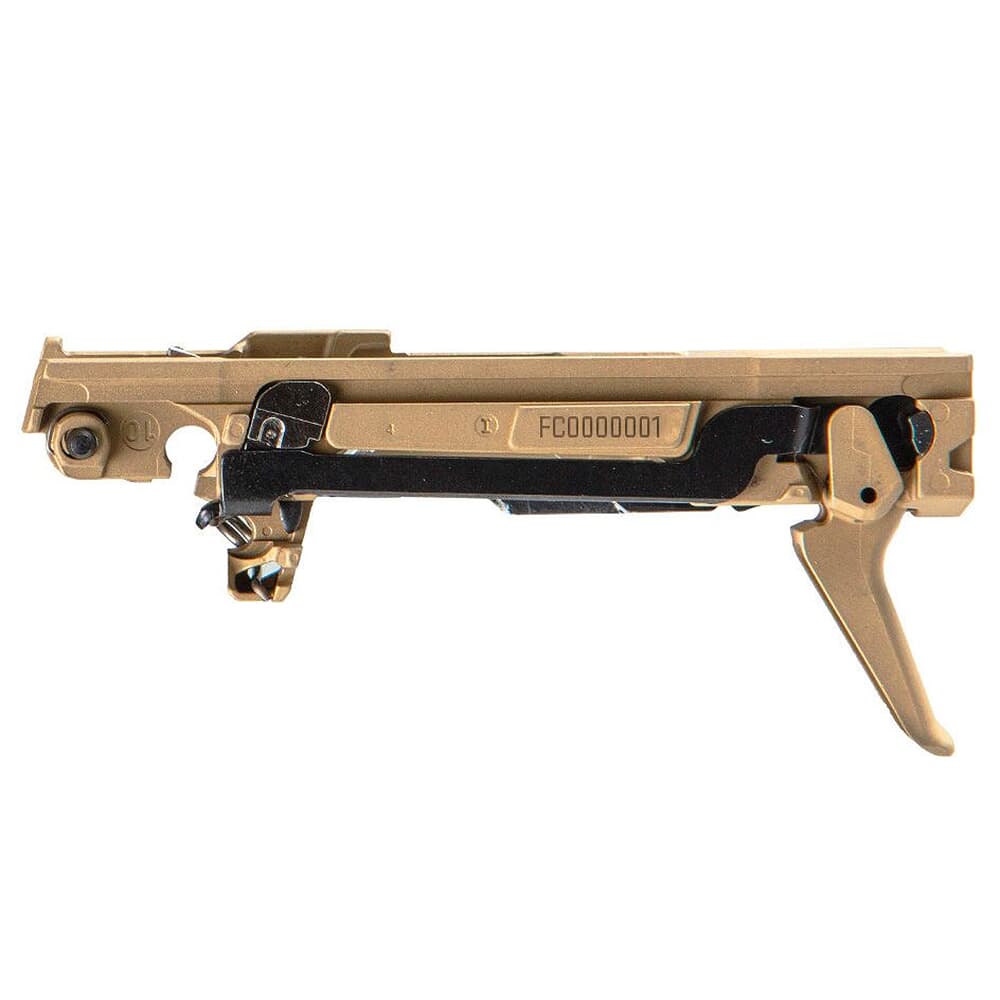 Sig Sauer P365 9/380 Custom Works Fire Control Unit w/Gold Flat Blade Trigger 8900164