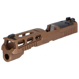 Sig Sauer P320 Full 9mm 4.7" Bbl Pro-Cut R2 Optic Ready Coyote Brown Slide Assembly w/XRAY3 8900174