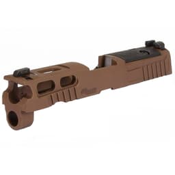 Sig Sauer P320 Compact 9mm 3.9" Bbl Pro-Cut R2 Optic Ready Coyote Brown Slide Assembly w/XRAY3 8900175