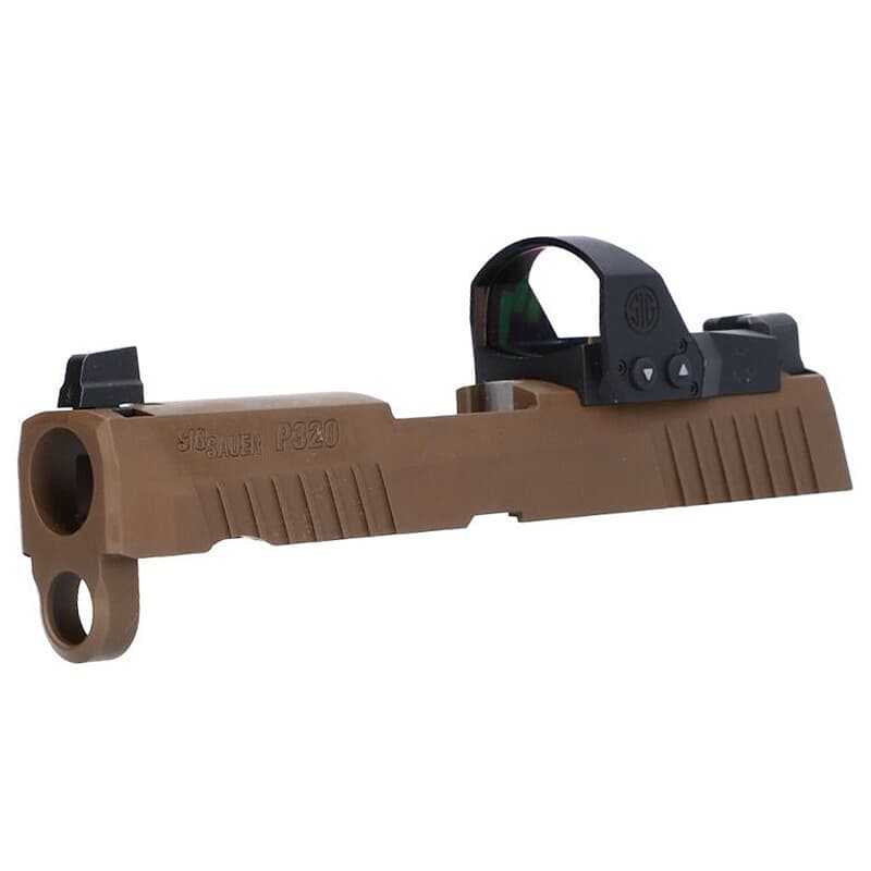 Sig Sauer P320 PRO 9mm 3.6" Bbl Coyote Brown Slide Assembly w/XRAY3 Suppressor Sights & ROMEO1PRO 8900276