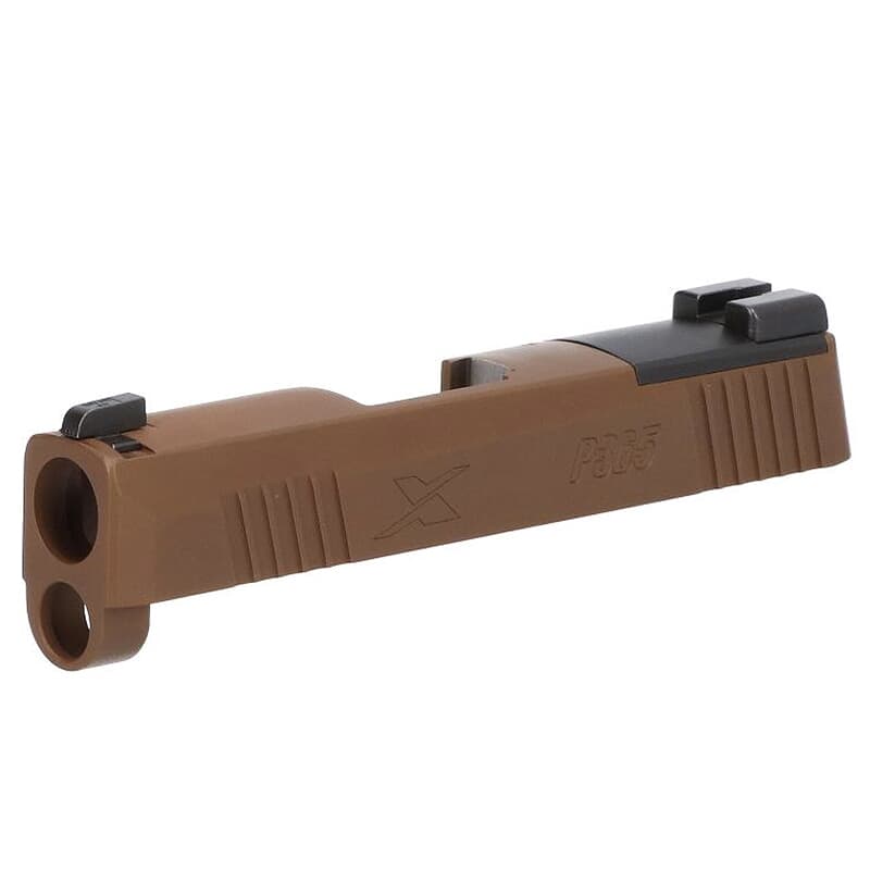 Sig Sauer P365X 9mm 3.1" Bbl Coyote Brown Slide Assembly w/XRAY3 & NS Plate 8900767