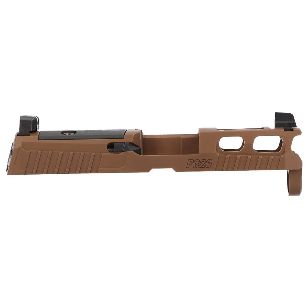 Sig Sauer P320 PRO-CUT 9mm 3.6&quot; Bbl R2 Optic Ready Coyote Tan Slide Assembly w/XRAY3 8900951