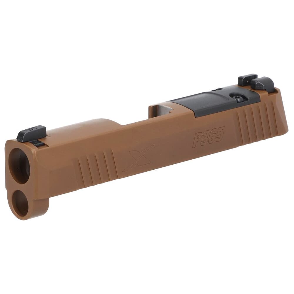 Sig Sauer P365X 9mm 3.1" Bbl Optic Ready Coyote Tan Slide Assembly w/XRAY3 8900984