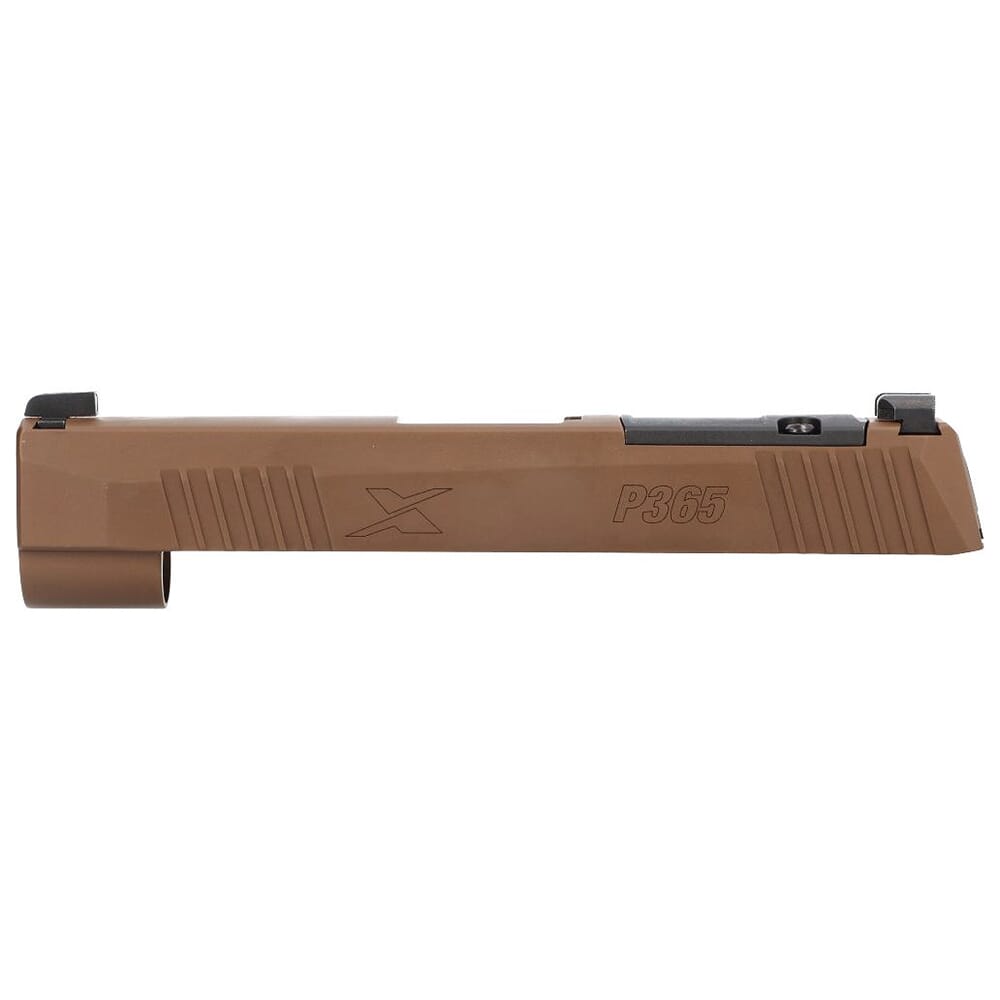 Sig Sauer P365XL 9mm 3.7" Bbl Optic Ready Coyote Tan Slide Assembly w/XRAY3 8900987