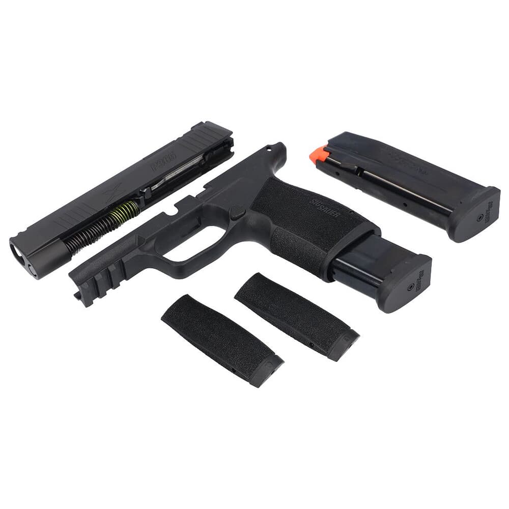 Sig Sauer P365X-MACRO Comp 9mm 3.1" Bbl Optic Ready Black X-Change Kit w/XRAY3 & (2) 17rd Steel Mags 8901443