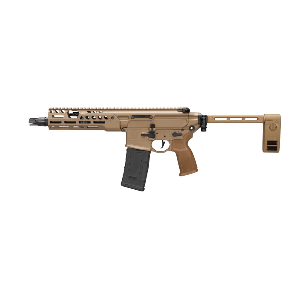Sig Sauer MCX SPEAR-LT IR .300 Blackout 9&quot; 1:5&quot; Bbl Gen II NIR FDE Pistol w/(1) 30rd Magazine PMCX-300B-9B-IR