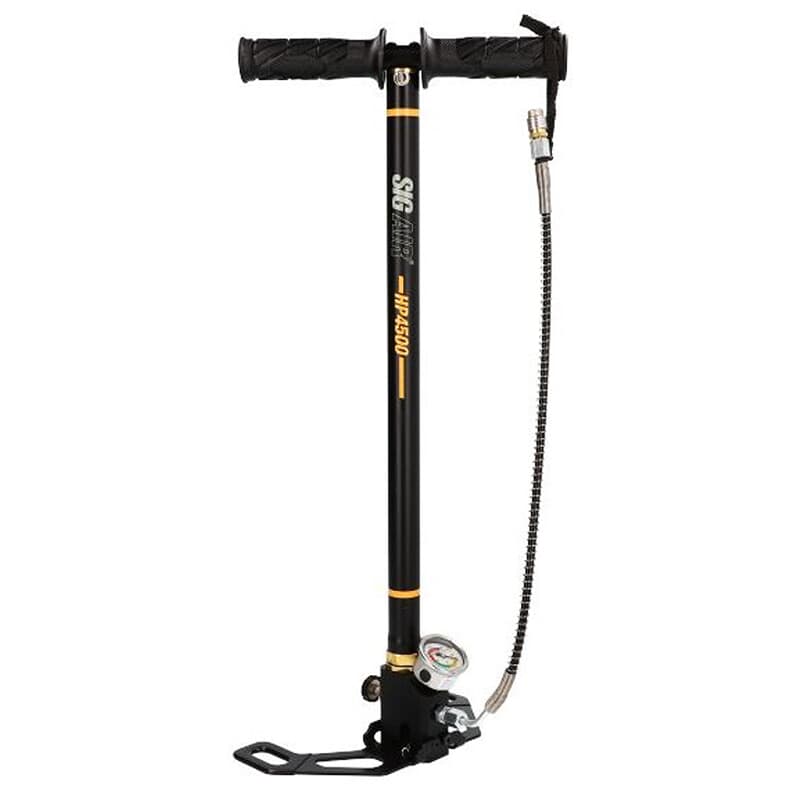Sig Sauer 4500 PSI/310 Bar High Pressure 3-Stage Stirrup Airgun Hand Pump AIR-HP4500