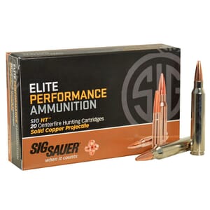 Sig Sauer Ammo .300 Win Mag 165gr Elite Hunting HT 20/Box E3WMH1-20