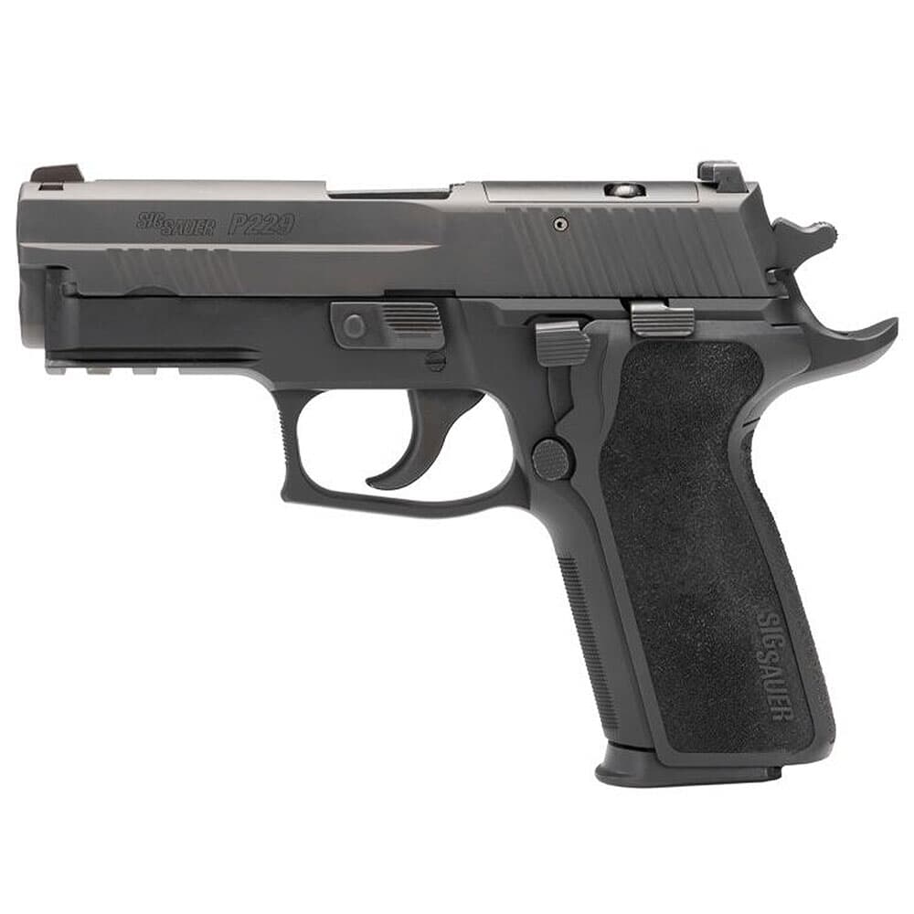 Sig Sauer P229 Elite Compact 9mm 3.9&quot; Bbl Optics Ready Black DA/SA Pistol w/(2) 15rd Steel Mags, E2 Grip &amp; SIGLITE E29R-9-BSE-R2