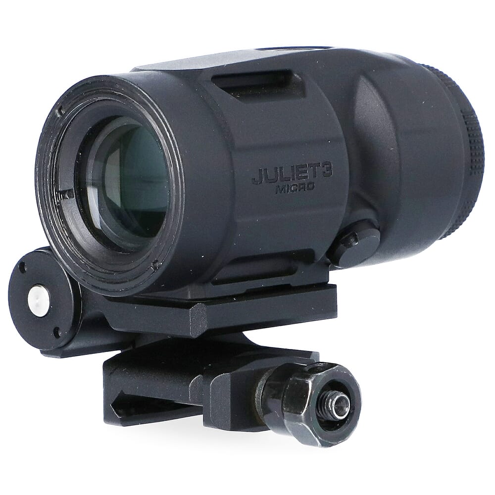Sig Sauer JULIET3-Micro 3x22mm Black Magnifier w/Push-Button Mount SOJ3M001