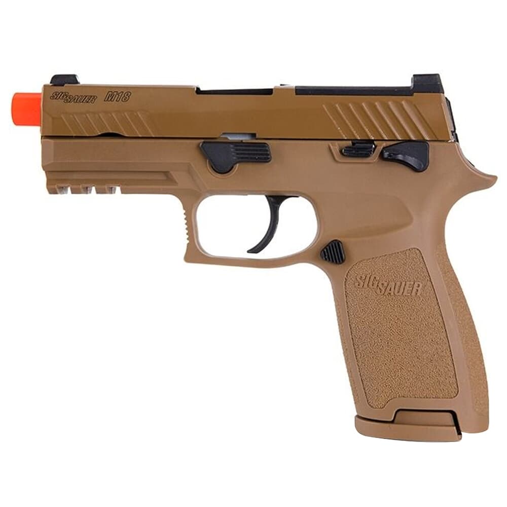 Sig Sauer M18 ProForce 6mm Green Gas Coyote Tan BB Airsoft Rifle w/(1) 21rd Magazine AIR-PF-M18GG