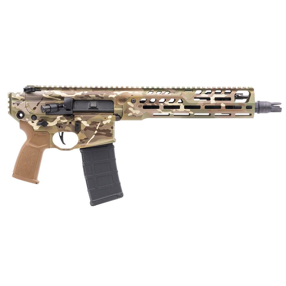 Sig Sauer MCX Custom Works 5.56x45mm NATO 11.5" Bbl Multicam Pistol w/(2) 30rd Mags & M-LOK Handguard