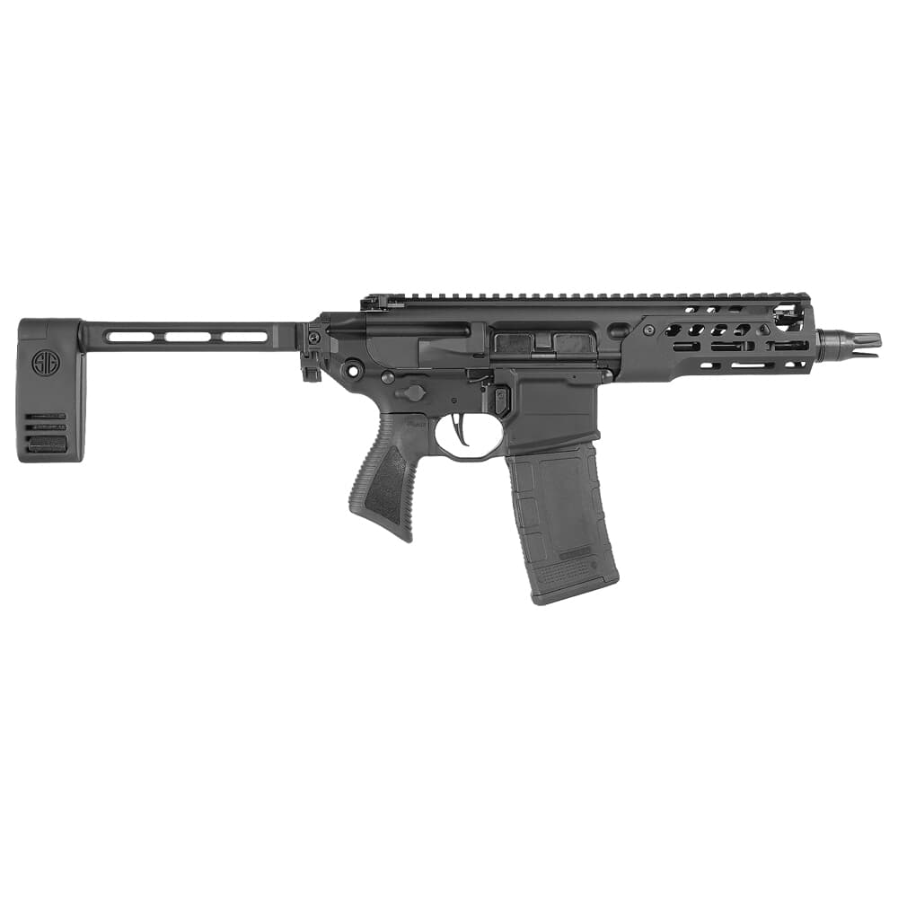 Sig Sauer MCX Rattler LT .300 BLK 6.75&quot; 1:5&quot; CHF Bbl Black Pistol w/(1) 30rd Mag PMCX-300B-6B-LT-PCB