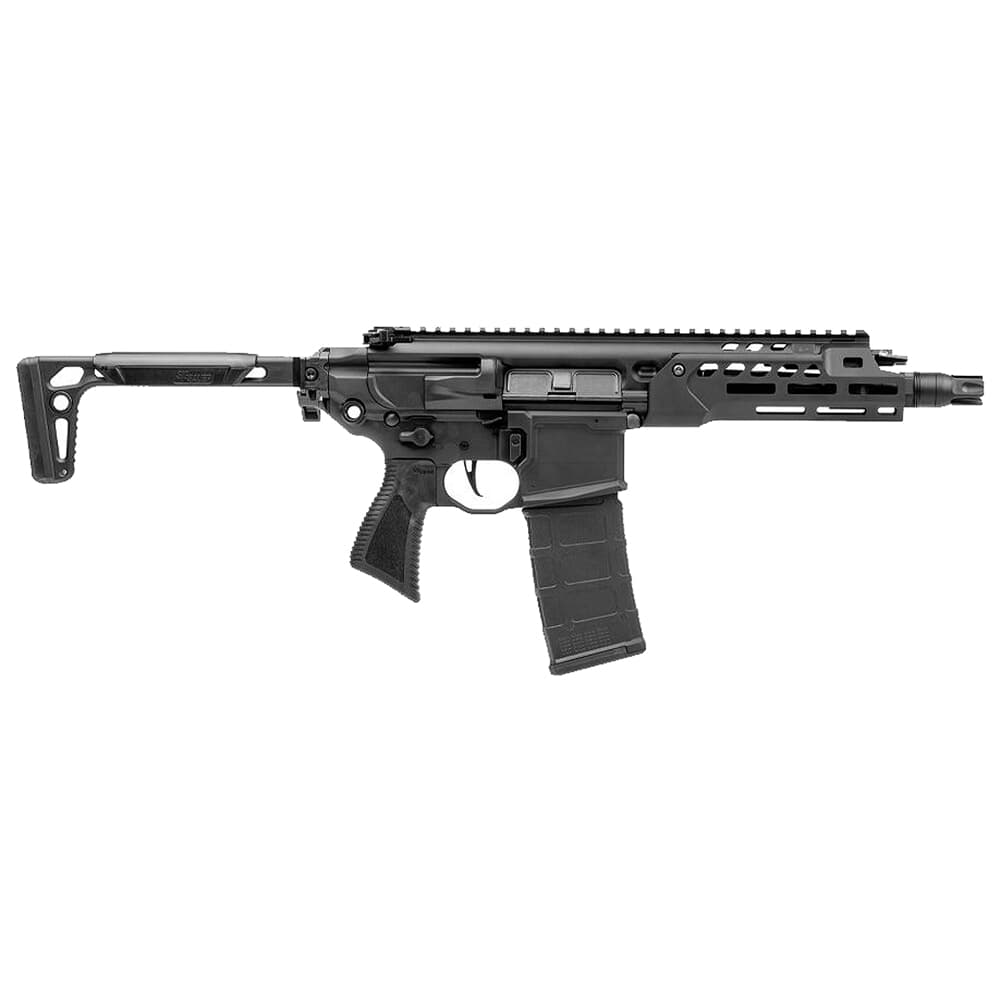 Sig Sauer MCX Rattler LT 5.56x45mm NATO 7.75&quot; 1:5&quot; CHF Bbl Black Short Barrel Folding Rifle w/(1) 30rd Magazine &amp; M-LOK Handguard (NFA)