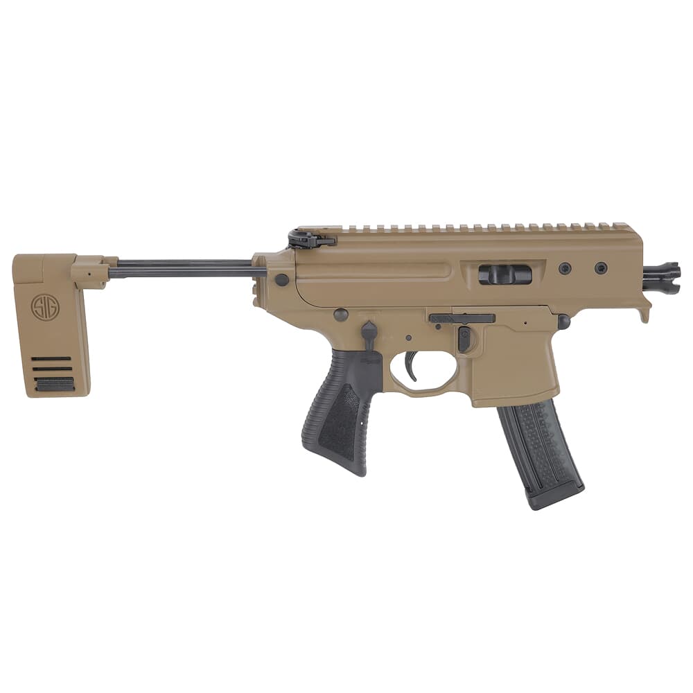 Sig Sauer MPX Copperhead 9mm 3.5&quot; PDW Coyote CO Compliant Pistol w/(1) 10rd Mag PMPX-3B-CH-CO