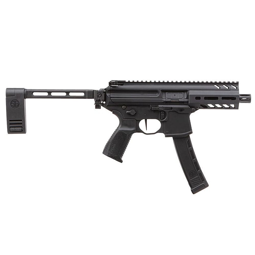 Sig Sauer MPX K PCB 9mm 4.5" 1:10" Bbl Blk Pistol w/PCB Folding Brace, M-LOK Handguard, & (1) 35rd Mag PMPX-4B-9-35