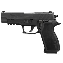 Sig Sauer P220 Elite Full-Size .45 ACP 4.4" Bbl Optics Ready Black DA/SA Pistol w/(2) 8rd Steel Mags, E2 Grip & SIGLITE 220R-45-BSE-R2