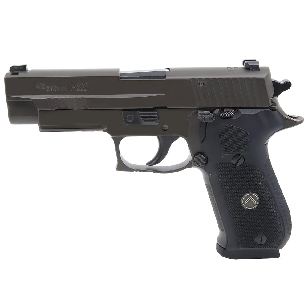 Sig Sauer P220 Legion .45 ACP DA/SA 4.4" MA Compliant Gray Pistol w/X-RAY3, SRT, and (3)8rd Steel Mags 220RM-45-LEGION