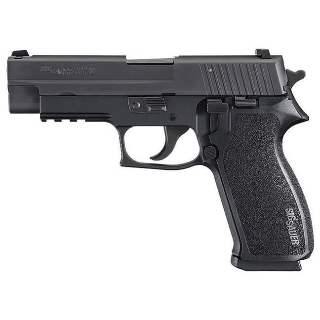 Sig Sauer P220 Nitron .45 ACP DA/SA 4.4" CA Compliant Pistol w/SIGLITE, SRT, E2 Grip and (2) 8rd Steel Mags 220R-45-BSS-CA