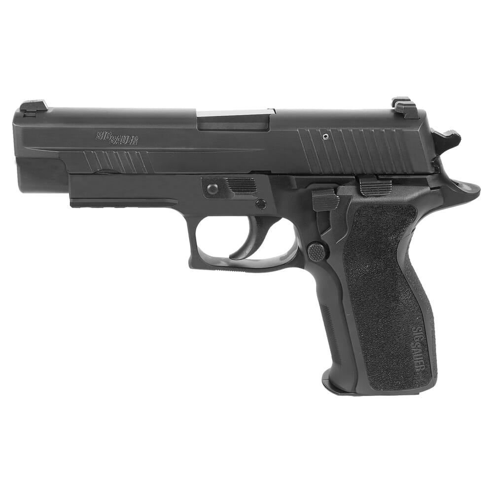 Sig Sauer P226 Elite 9mm DA/SA 4.4" Pistol w/SIGLITE, E2 Grip, SRT, and (2) 15rd Steel Mags E26R-9-BSE