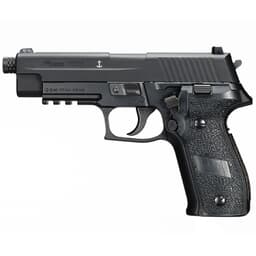 Sig Sauer P226 MK-25 Air .177 Cal 12gr CO2 Air Pistol w/(1) 16rd (8x2) Pellet Mag & 3-Dot Fixed Sights AIR-226F-177-12G-16-BLK