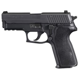 Sig Sauer P229 Nitron 9mm DA/SA 3.9" CA Compliant Pistol w/SIGLITE, E2 Grip, and (2) 10rd Steel Mags 229R-9-BSS-CA