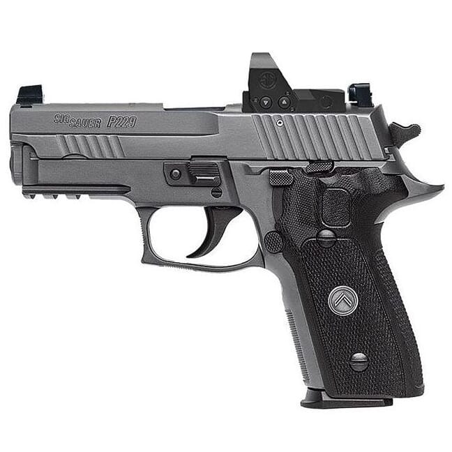 Sig Sauer P229 9mm 3.9" Legion Gray SAO Pistol w/ (3) 15Rd Mags & ROMEO1PRO E29R-9-LEGION-SAO-RXP