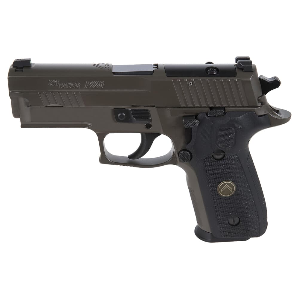 Sig Sauer P229 Mid Size Legion 9mm DA/SA 3.9&quot; MA Compliant Gray Pistol w/X-RAY3, SRT, R2 NS Plate &amp; (3) 10rd Steel Mags 229RM-9-LEGION-R2