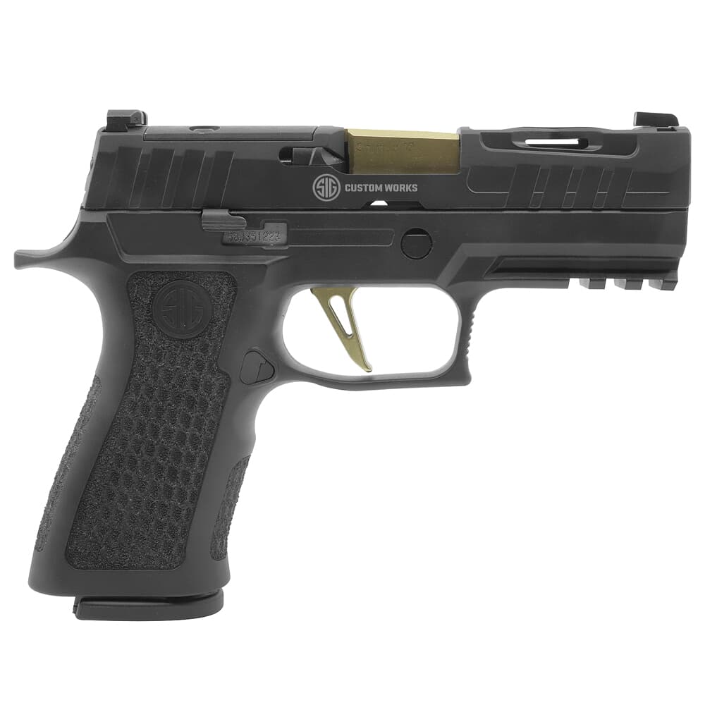 Sig Sauer P320 Carry XSeries Custom Works Spectre 9mm 3.9&quot; Bbl Optic Ready Pistol w/(2) 17rd Mags &amp; XRAY3 P320V002
